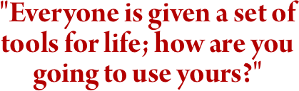 "Everyone is given a set
