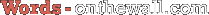Words-onthewall.com